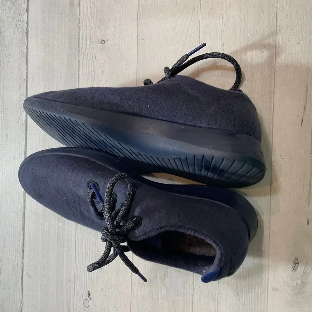Allbirds + Outdoor voices wool runners navy blue womens 9‎